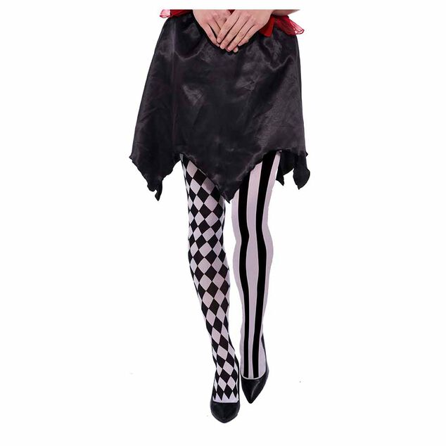 Collant adulte Halloween imprim&eacute; Joker 100% coton