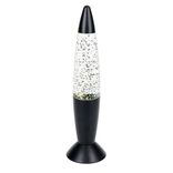 Lampe &agrave; paillettes changement de couleur &Oslash;9xH35cm noir