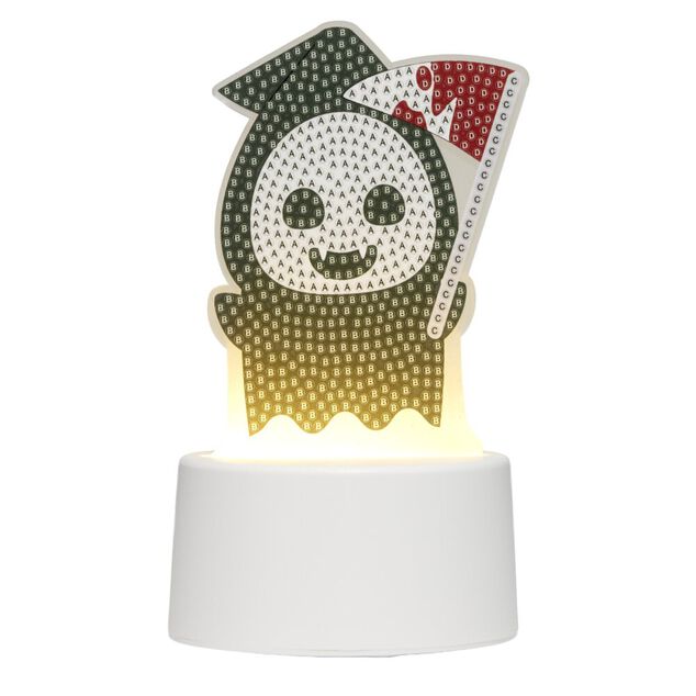 Kit d&eacute;coration Halloween broderie diamant lumineux