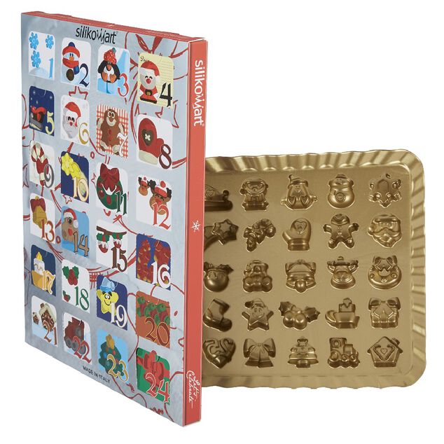 Calendrier de l'avent et moule &agrave; chocolat No&euml;l