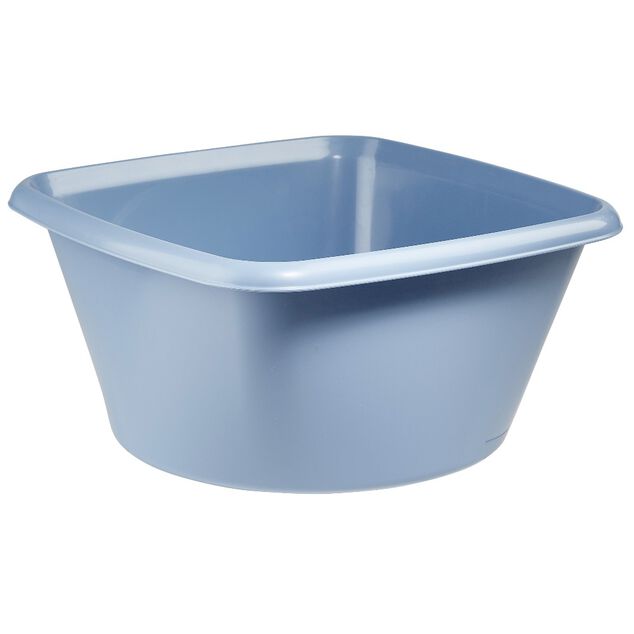 Bassine carr&eacute;e en plastique 9 L