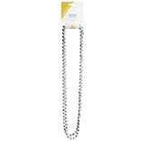 Collier mini boules &agrave; facettes disco L80cm