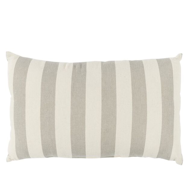 Coussin d&eacute;co 30x50cm bayad&egrave;res beige