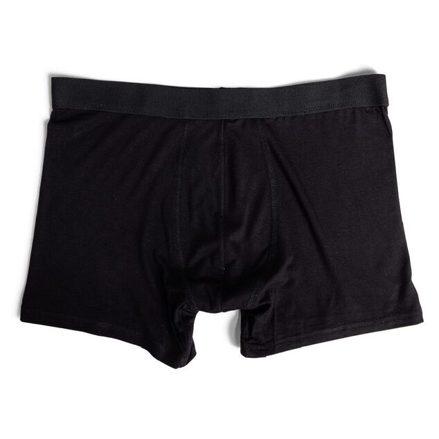 Lot de 2 boxers homme taille S bambou et &eacute;lasthanne noir