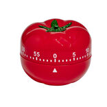 Minuteur forme tomate rouge Ø7xH6cm