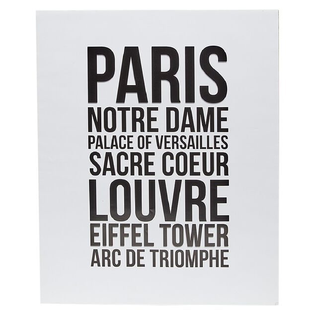 Affiche d&eacute;co message 3 mod&egrave;les