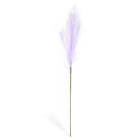 Feuillage artificiel herbe de la pampa rose ou violet H91cm
