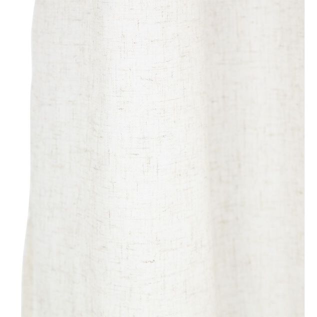 Voilage polyester 140x240cm lin naturel