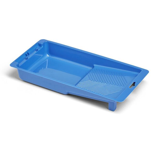 Bac &agrave; peinture plastique bleu