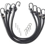 Kit de fixation pour voile d'ombrage