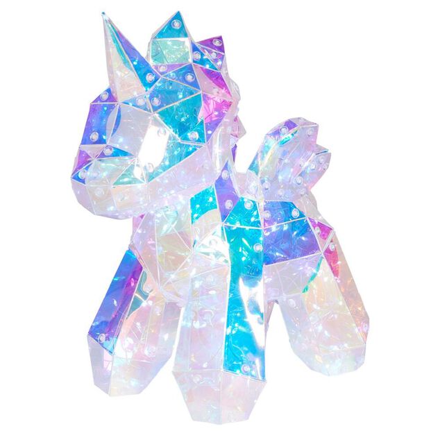 Licorne holographique lumineux 150LED