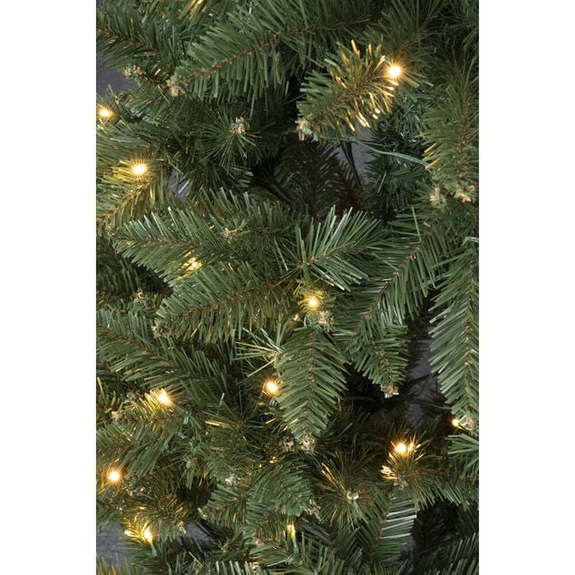 Sapin de No&euml;l lumineux 503 branches 150LED blanc chaud &Oslash;106xH180cm