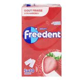 Chewing-gum Airwaves fraise 5 &eacute;tuis de 10 drag&eacute;es