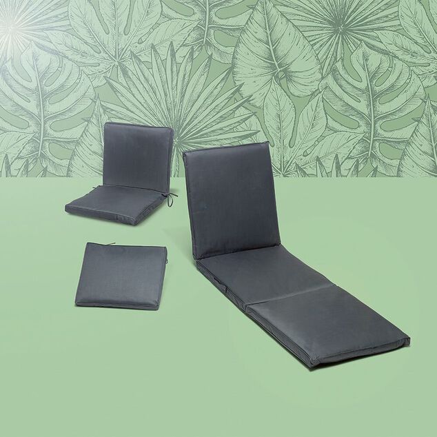 Coussin chaise anthracite