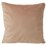Housse de coussin velours 40x40cm orange
