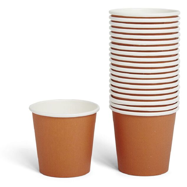 Gobelet en carton orange 12cl x20