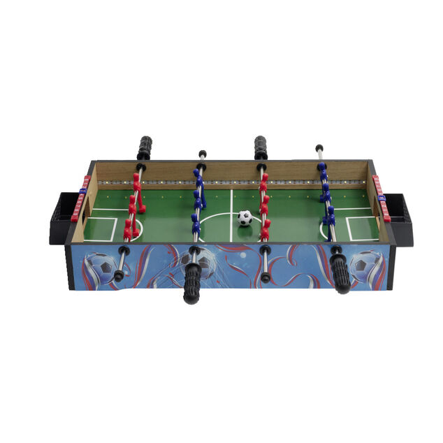 Mini babyfoot de table lumineux en bois pour enfant 51x31cm