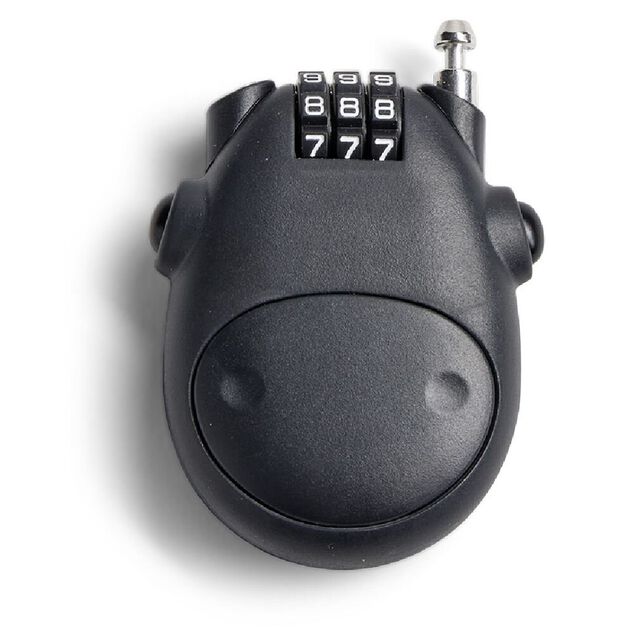 Cadenas à code avec câble rétractable