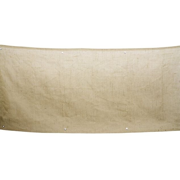 Brise vue jute beige naturel 300xH100cm