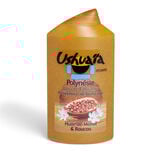 Gel douche Ushua&iuml;a Polyn&eacute;sie exfoliant bronzage mono&iuml; et roucou 250ml
