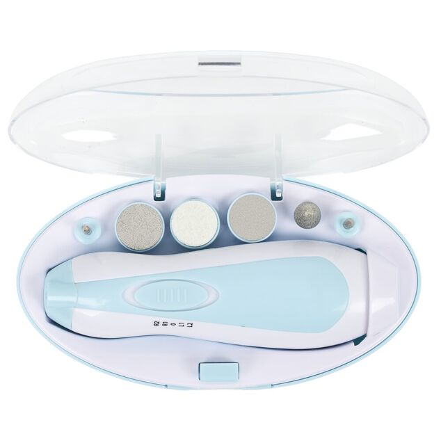 Kit manucure p&eacute;dicure &eacute;lectrique 6 embouts