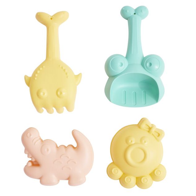 Moulin &agrave; eau avec 5 accessoires plastique 14,8x12,7xH21cm