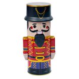 Boîte décorative Noël soldat Casse Noisette métal vert H8,5cm