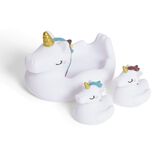 Jouet de bain licorne x3
