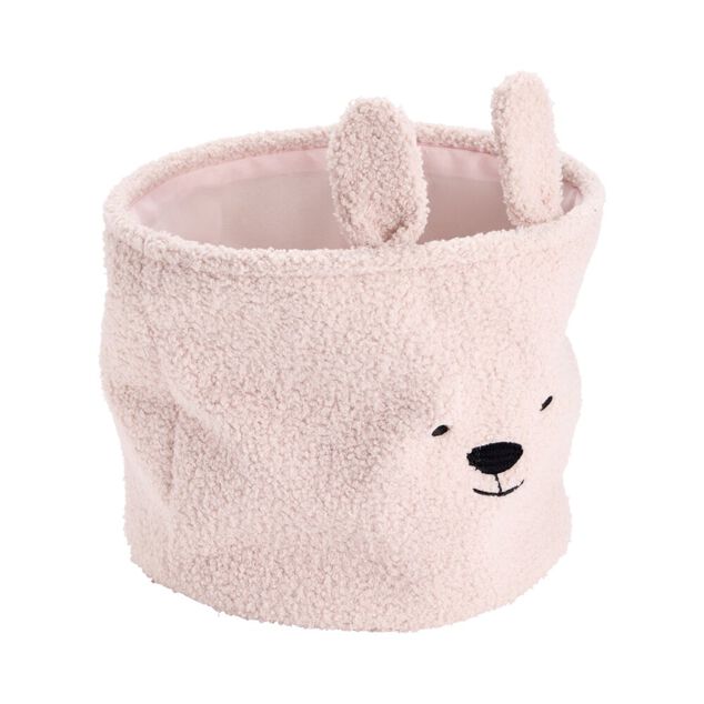 Pani&egrave;re Box Cube enfant bouclette animal mignon avec oreilles &Oslash;30xH27cm (2 mod&egrave;les)