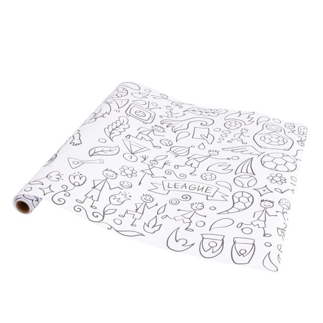 Maxi poster &agrave; colorier 50x100cm - 4 mod&egrave;les