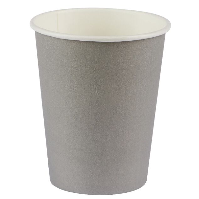 Gobelet gris clair en carton 25 cl x12