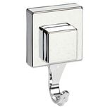 Patère 1 crochet à ventouse gris