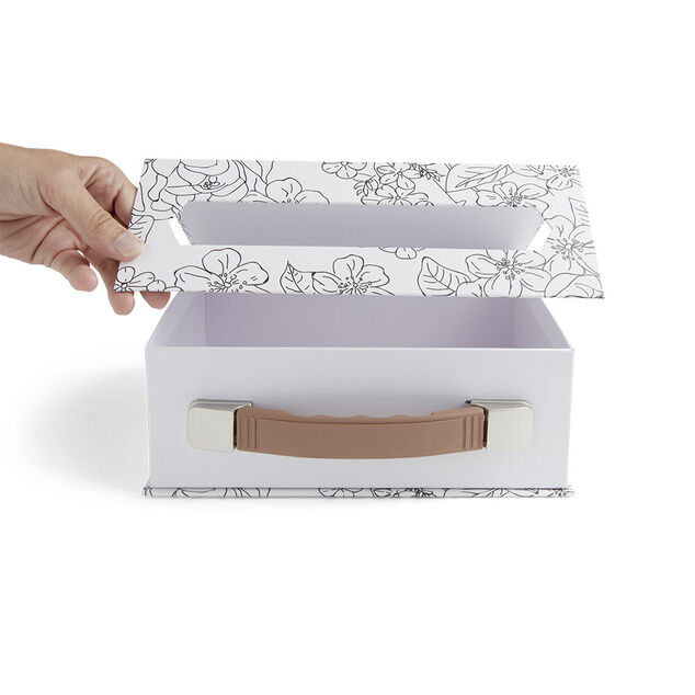 Valise &agrave; colorier 25x18xH9cm