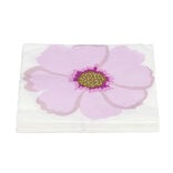 Lot de 16 serviettes motif fleur papier 33x33cm