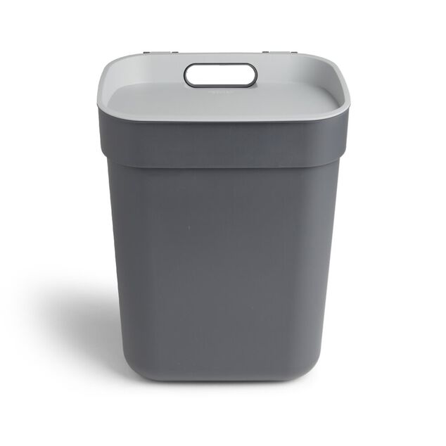 Poubelle de tri grise 10L