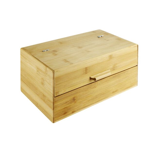 Boîte à pain en bambou 34x19,5xH14cm