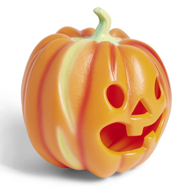 Mascotte citrouille Halloween &Oslash;18,5x24cm
