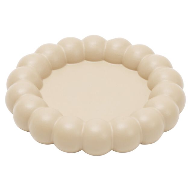 Vide poche rond bubble en ciment color&eacute; &Oslash;13,5xH2,5cm (3 mod&egrave;les)