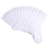 Lot 7 paires chaussettes tige longue coton et polyester - 3 coloris