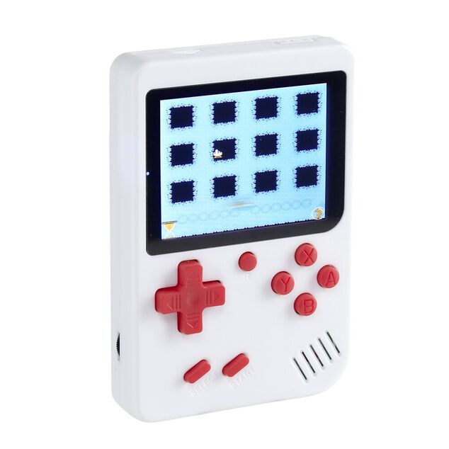 Mini console de jeux avec 200 jeux - 2 mod&egrave;les rouge ou noir