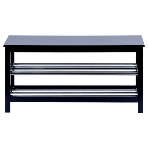 Banc range chaussure 8 paires 100x34xH49,5cm