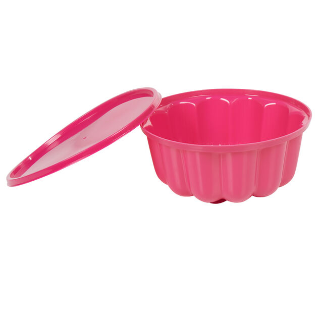 Moule à charlotte silicone rose