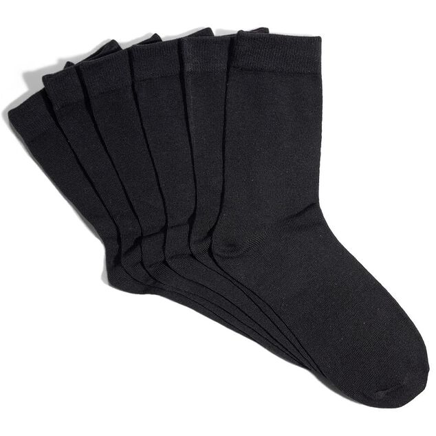 Lot 3 paires chaussettes tige longue coton et polyester - 3 coloris