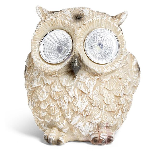 Figurine animal solaire LED blanc froid H8cm (3 mod&egrave;les)