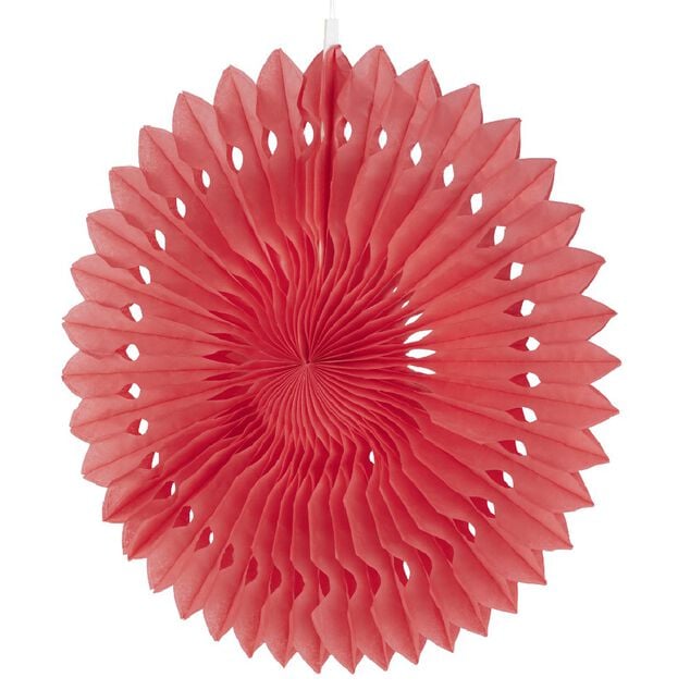 Rosace rose &agrave; suspendre