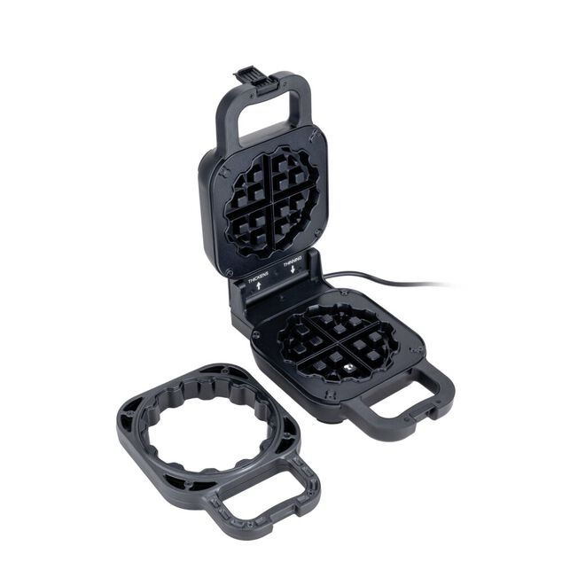 Gaufrier pour gaufre fourr&eacute;e Homday multifonction 800W 28x15xH9cm