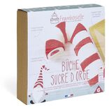 Moule à bûche forme sucre d'orge 33,5x22xH10cm