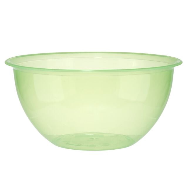 Bol &agrave; mixer 5L rond plastique &Oslash;20xH13cm (3 mod&egrave;les)