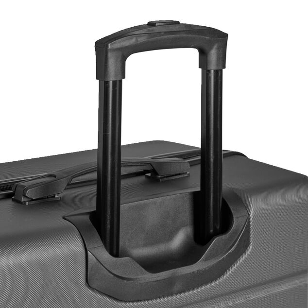 Valise cabine rigide noir 4 roues H50cm