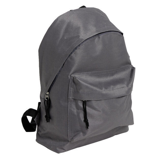 Sac &agrave; dos de voyage gris 28x11xH38cm